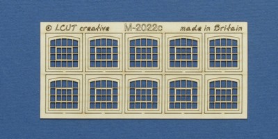 M 20-22c N gauge kit of 10 industrial windows
